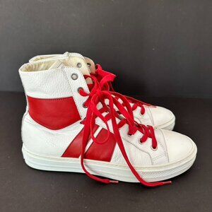 Amiri Sunset Leather Hi Top Sneakers Size 42